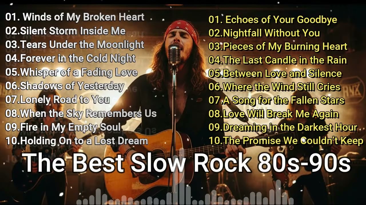 Scorpions, Aerosmith, BonJovi, Led Zeppelin, The Eagles Greatest Hits Slow Rock Ballads