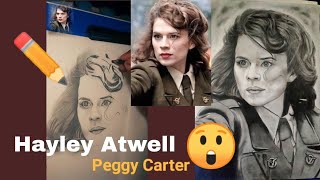 Time-lapse l Hayley Atwell Portrait l Peggy Carter