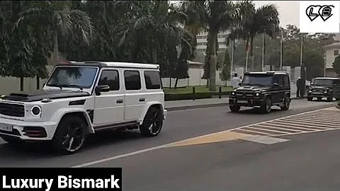 The Most Luxurious Convoy of one of Ghana's Richest Son's Wedding...