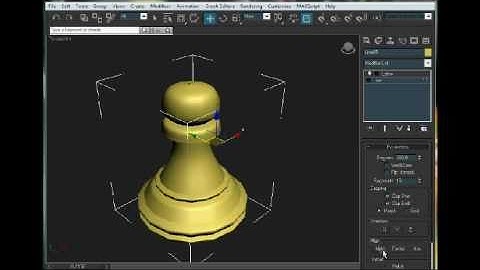 3DS Max Tutorial: Modeling a Pawn