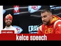Travis Kelce’s EMOTIONAL Speech Leaves Fans in Tears 😢 | Heartfelt Moment Goes Viral 💞