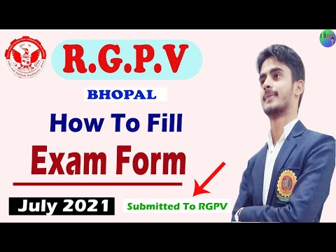 How To Fill Up And Submit RGPV Exam Form 2021 || RGPV Exam Form Payment Kaise Kare || Rgpv Exam Form
