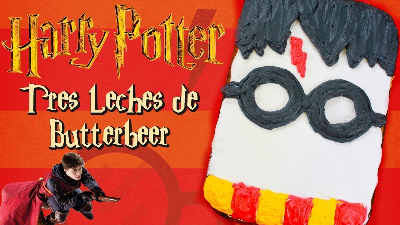 TRES LECHES SABOR BUTTERBEER DE HARRY POTTER