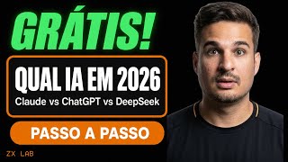 Claude vs ChatGPT vs DeepSeek em 2026