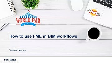 How to use FME in BIM workflows