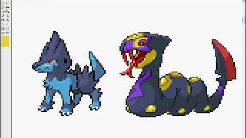 How to re-color Pokemon sprites