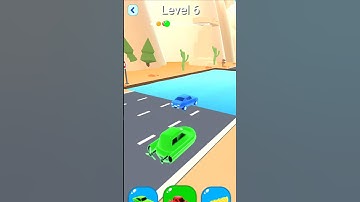 2023 new Shape shifting game Level 6.very cool and gnarly hyper casual game #shapeshifting #shorts