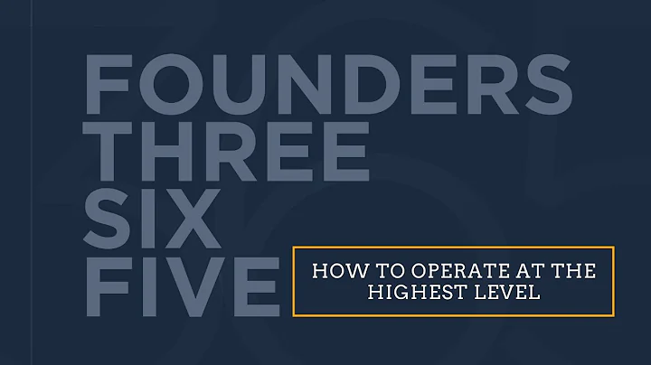 107   Jesse Stewart   How to operate at the highes...
