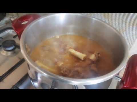 مرقة حمص بالكرعين بنين يهبل