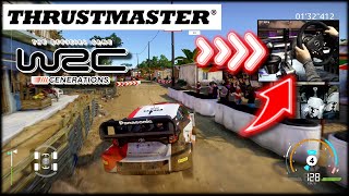 Toyota GR Yaris WRC Safari Kenya / WRC Generations Thrustmaster T300RS + Handbrake gameplay cam