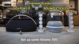 Harman Kardon Goplay 3 vs Harman Kardon SoundSticks 4