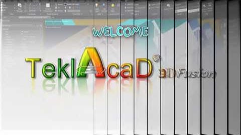 TeklaAcaD 3D Fusion (Tekla and AutoCAD 2018)  Tube Fitting 01