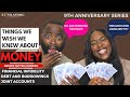 Things we wish we knew about money before marriage 9th anniversary series