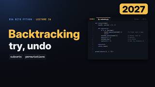 Backtracking in Python (2027): Subsets, Permutations and N-Queens, Explained Simply