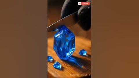 I Sliced a Crystal.. And This Happened | Crystal Slice ASMR | SootheCuts #shorts