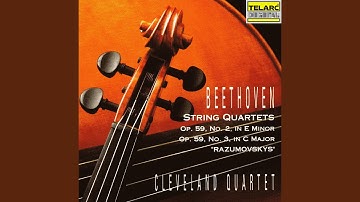 Beethoven: String Quartet No. 8 in E Minor, Op. 59 No. 2 "Razumovsky": I. Allegro