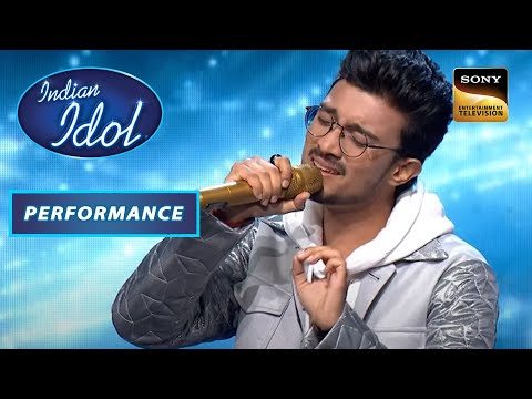 Indian Idol S13 Tum Dil Ki Dhadkan Mein पर Rishi क Phenomenal Rendition Performance
