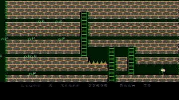 Shamus Case II - (Atari 8-bit) - Gameplay