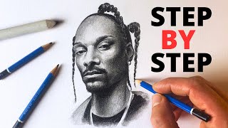 How to draw Snoop Dogg