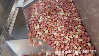 : Blanched peanut processing plant/Remove red skin by air