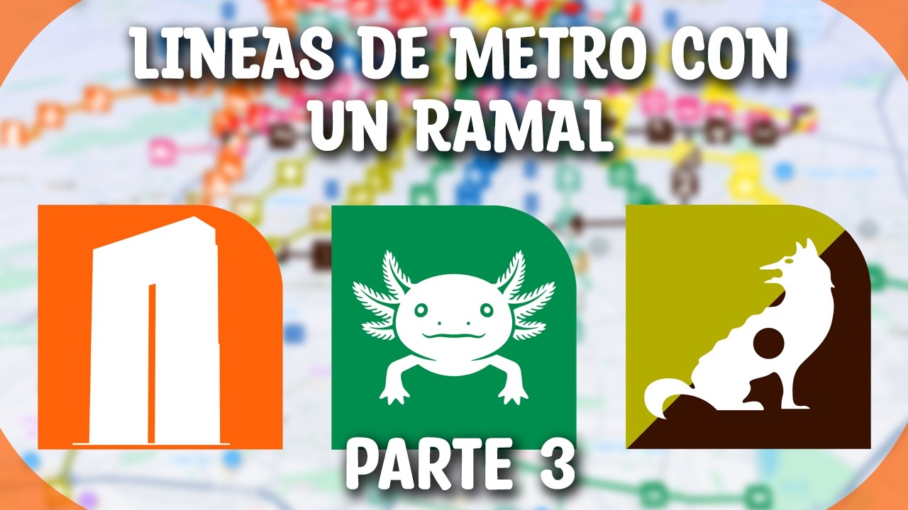 Lineas De Metro Con Ramal? (Metro CDMX) 3/4 🚈 🗺️🇲🇽