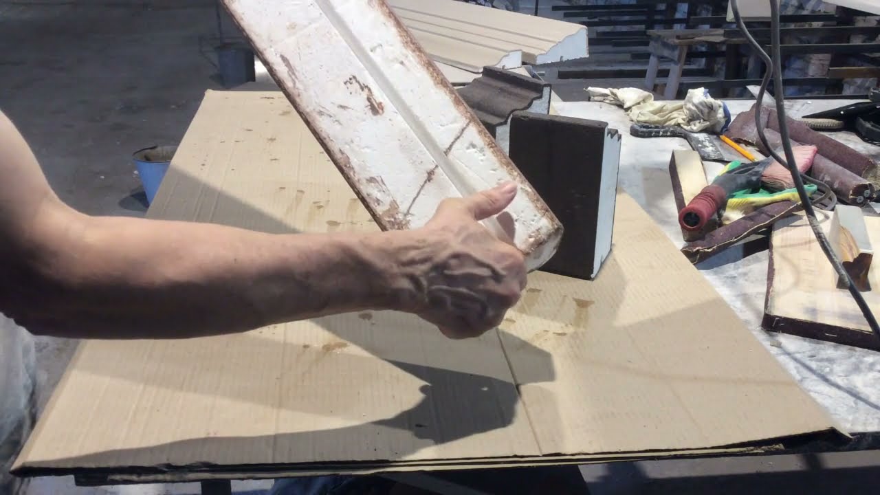 Монтаж фасадного декора без трещин. Мастер -класс - YouTube