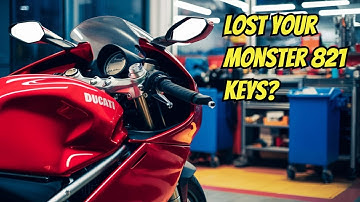 Lost Your Ducati 821 Key? Here