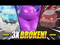 100% PURE OFFENSE!! TRIPLE GOLEM BEATDOWN DOESN’T LOSE!! - Clash Royale