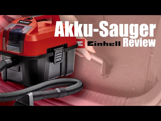 Einhell Akku-Nass-Trockensauger | TE-VC 18/10 Li Solo | Review - YouTube