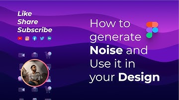 How to generate Noise in Figma and how to use it designs