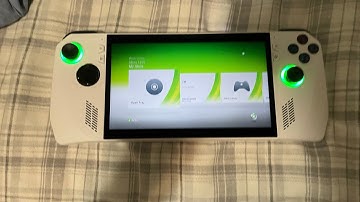Xbox 360 dashboard on ROG Ally (using seven7000