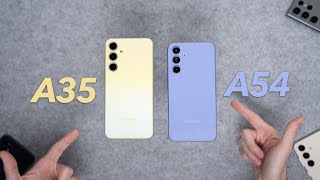 MELYIK lesz a befutó? | Galaxy A35 vs A54 összehasonlítás