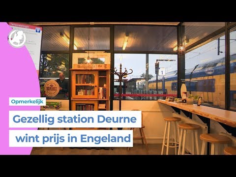 Inwoners fleuren station Deurne op en winnen prijs