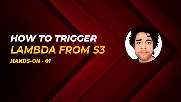 How to trigger a AWS lambda function when object is uploaded to S3 bucket. || AWS Lambda Hands-On 01