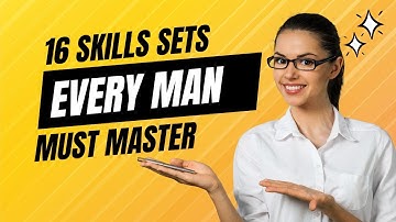 16 Skills Sets Every Man Must Master | Brainy Bluff | #inspiration #skillset