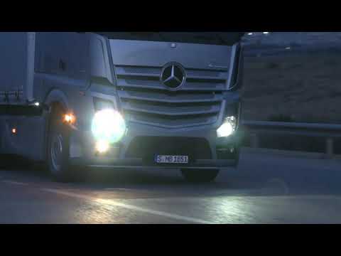 Mercedes Actros замена ламп проще простого!