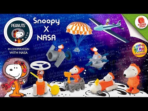 happy meal snoopy nasa