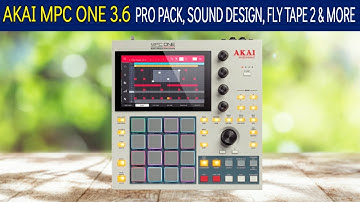 New Akai MPC 3.6 Pro Pack on my MPC One, Pro Reverb, EQ and more!