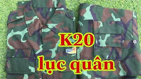 Bộ quân phục dã chiến mới nhất k20 cực đẹp