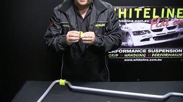 Whiteline sway bar mounts explained
