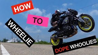 HOW TO WHEELIE A MOTORCYCLE! BECOME A PRO FAST!