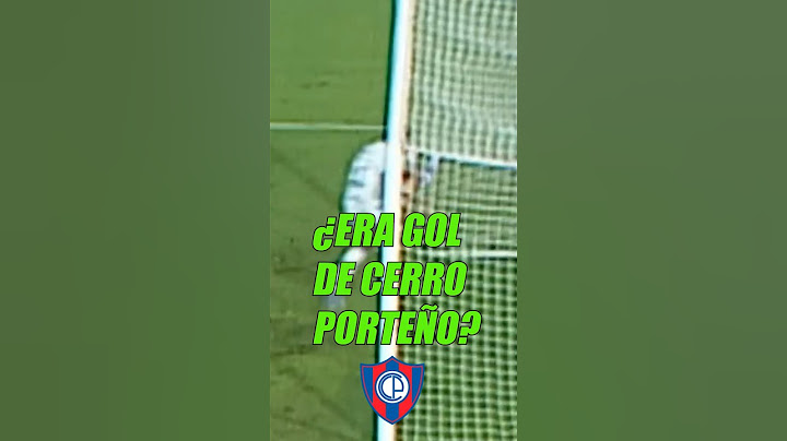 LE ANULARON UN GOL LEGÍTIMO A CERRO PORTEÑO?#paraguay #cerroporteño #ciclón #azulgrana