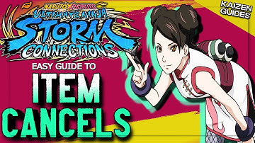 How to Combo Cancel in Naruto Storm Connections