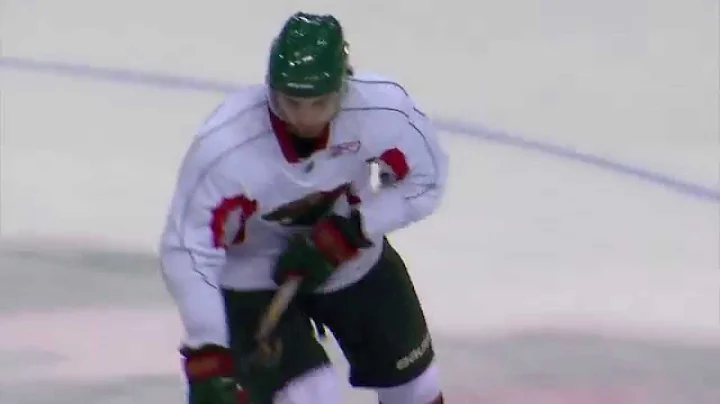Alex Tuch Shootout Goal Wild Development Camp Scri...