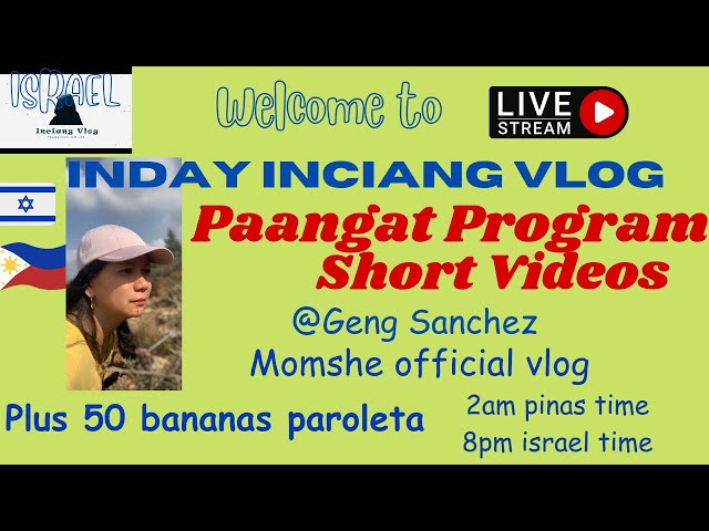Short video paangat program with @geng sanchez and team laagan class=