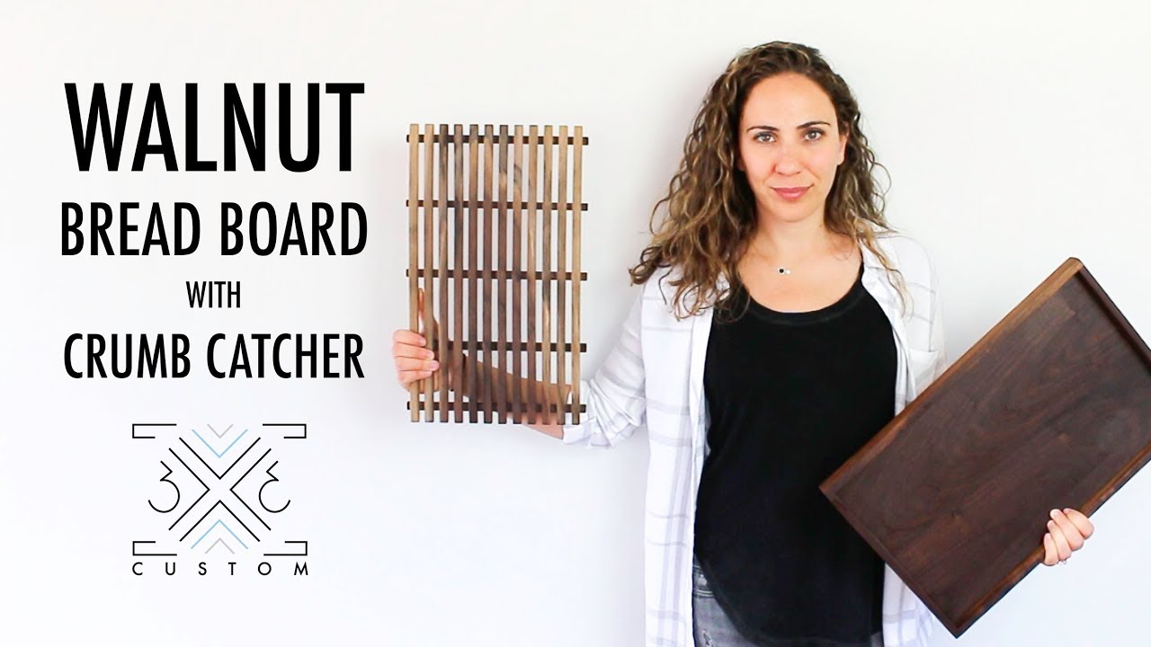 Bread Cutting Board // Woodworking Project // DIY Project 