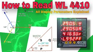 How to Read WL 4410 Digital Multifunction Meter| WL 4410 part 3