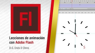 Adobe Flash - Ejercicio reloj frame to frame