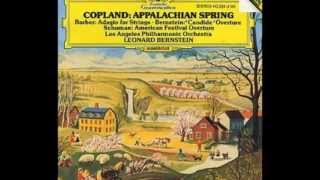 Video thumbnail of "AARON COPLAND - Simple Gifts From Appalachian Spring - LEONARD BERNSTEIN"