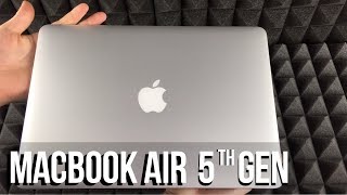 Macbook Air 1.8GHz dual-core 5th-generation Intel Core i5 processor Unboxing